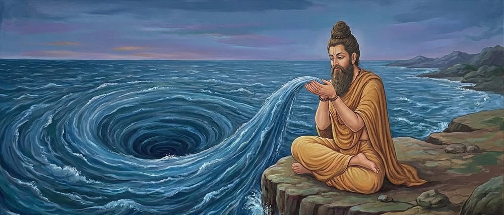 Rishi Agastya - One Who Drank the Whole Ocean