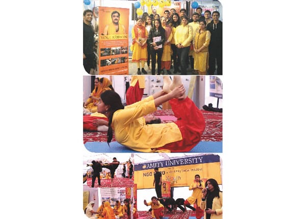 Dhyan Foundation at amity youth festival