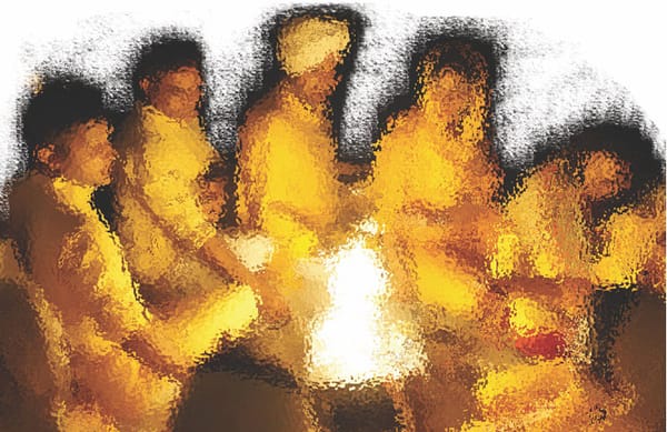 A Havan in 18th Century Punjab