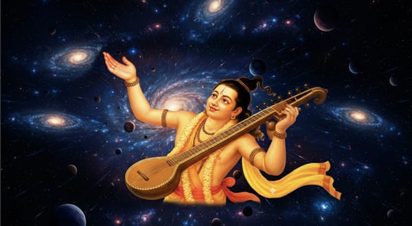 Devarshi Naradji's Power of Instant Travel